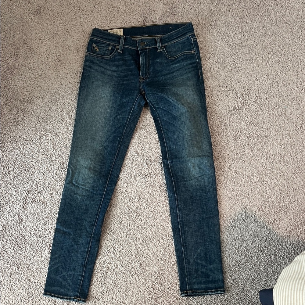 Polo by Ralph Lauren Women's Dark Blue Skinny Jeans